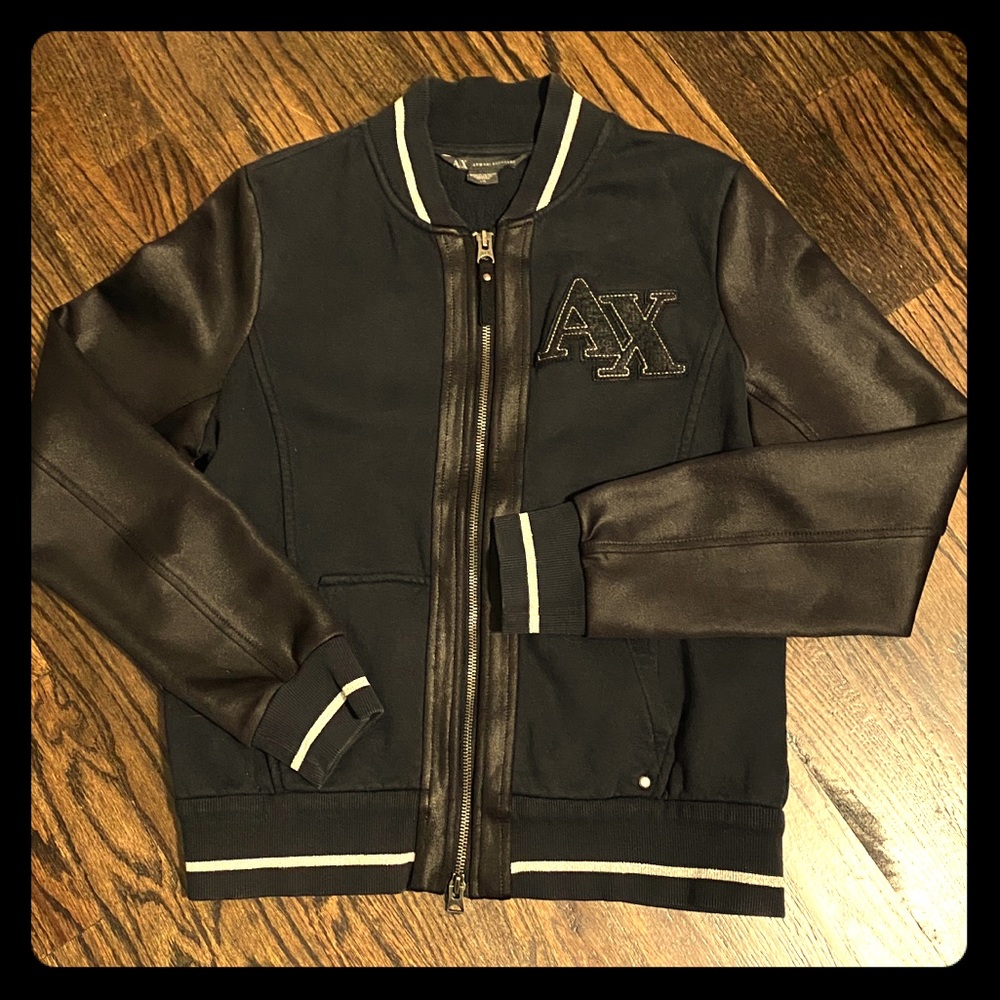 Armani Exchange Jr Varsity Jacket